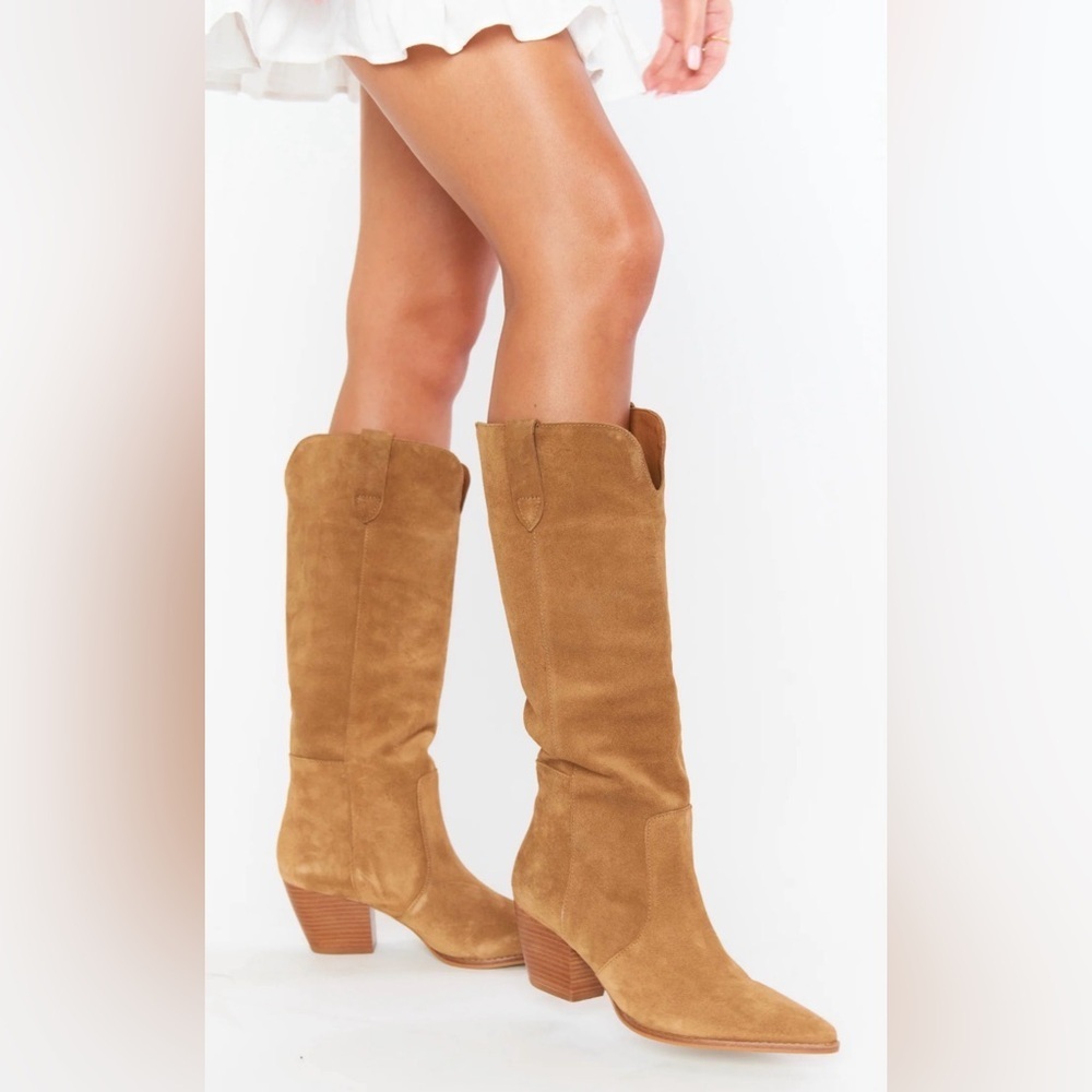 Matisse: It's Your Time Fawn Brown Boots - Picture 3 of 6